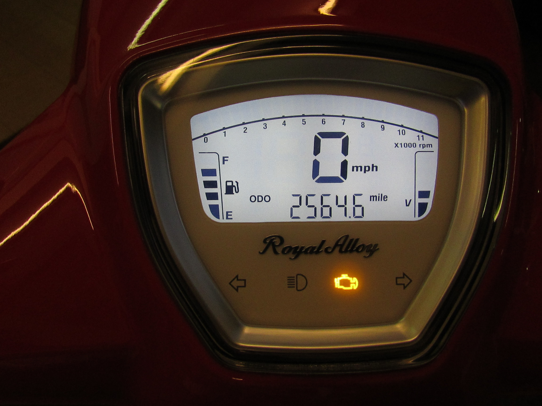 ROYAL ALLOY GT125 AC Red SOLD